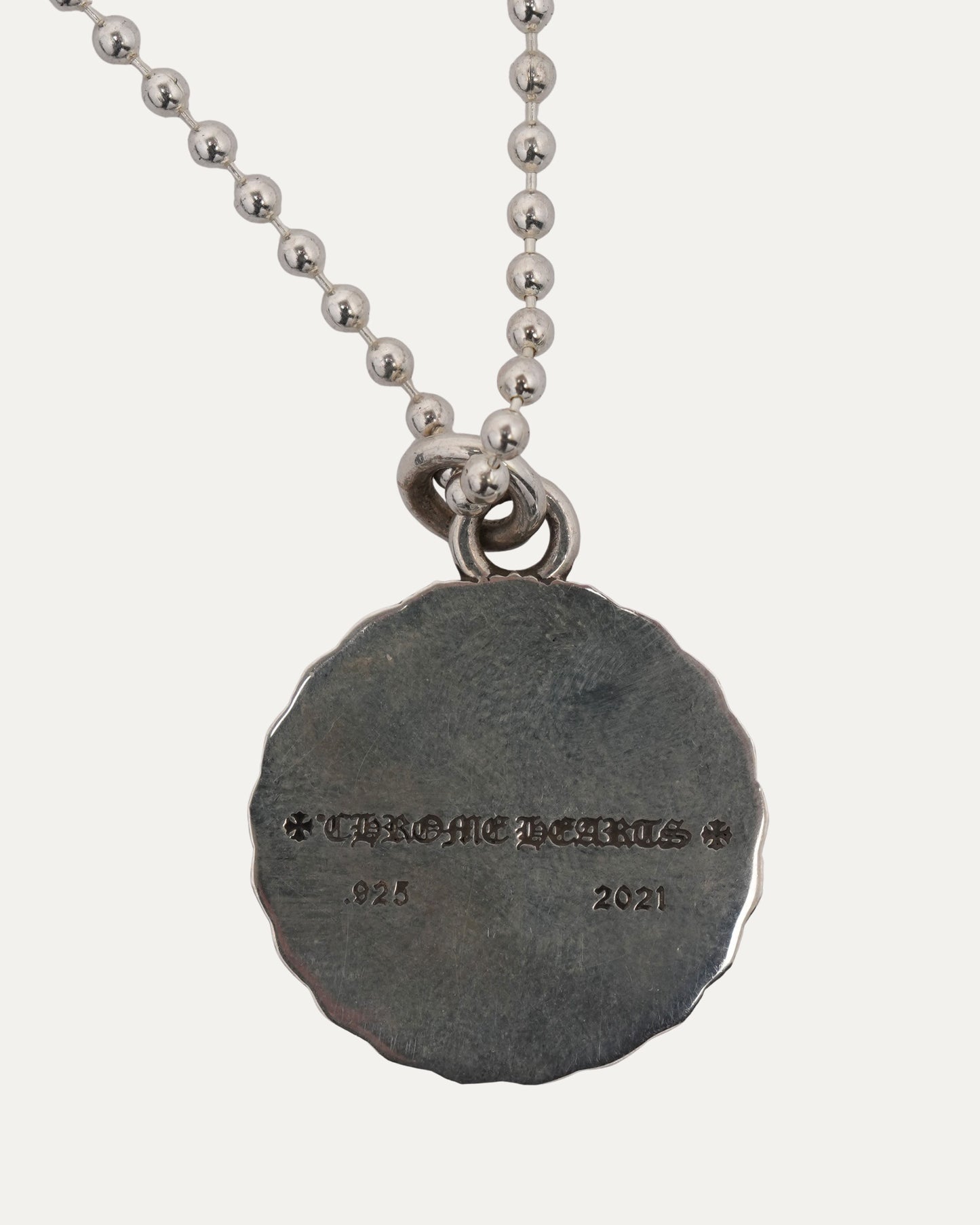 True Fucking Love Medallion Necklace