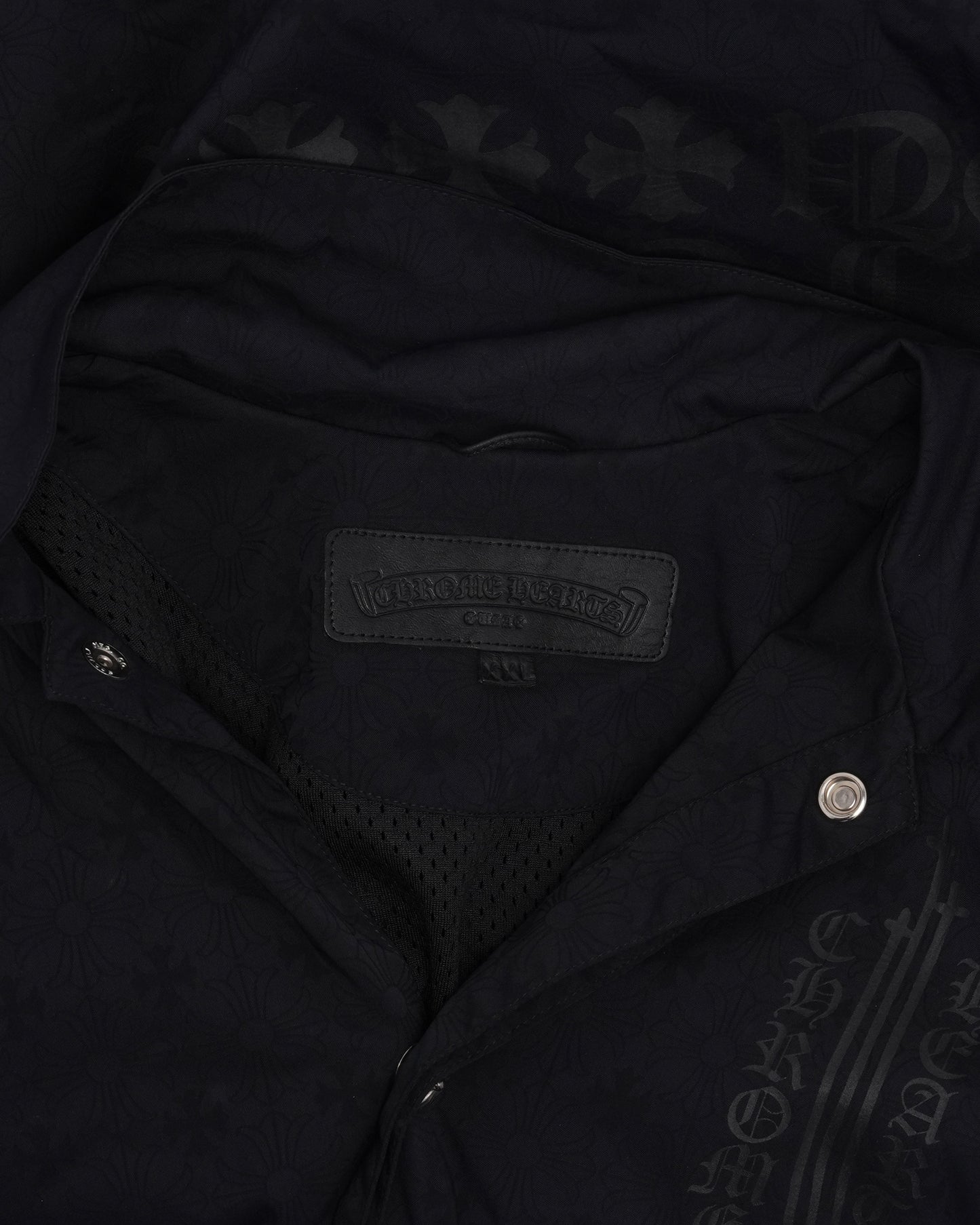 Eyechart Logo Monogram Coach Jacket