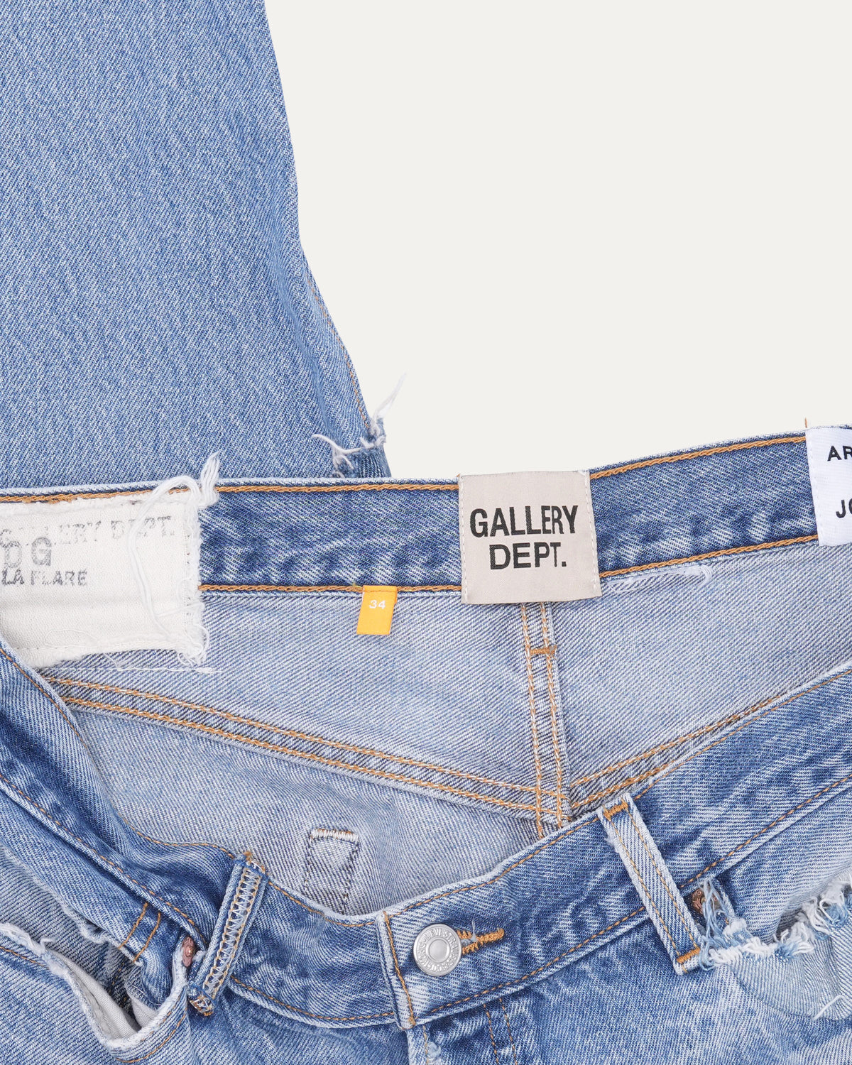 Repaired LA Flare Jeans