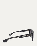 Matte and Gloss Box Officer Sunglasses