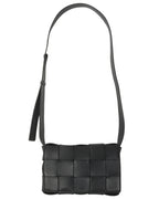 Intrecciato Leather Cassette Bag