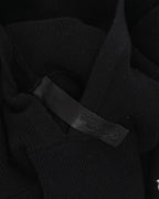 Cashmere Blend Embroidered Vine Dagger Hooded Sweater