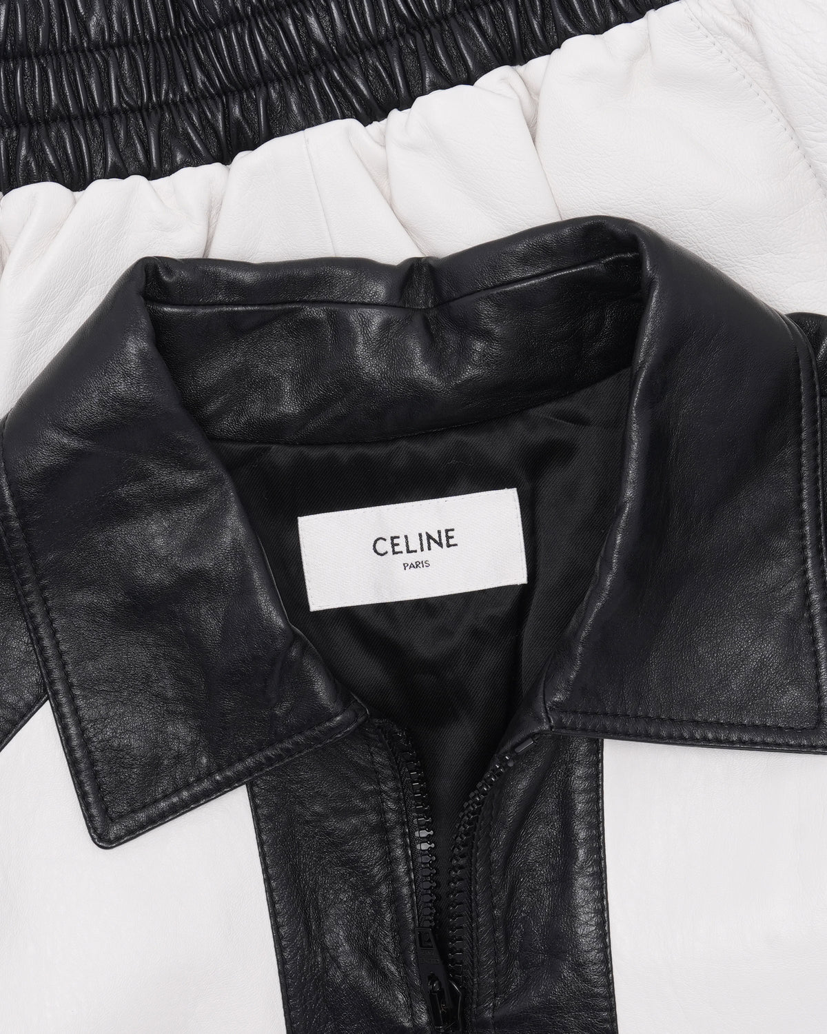Banks Violette Leather Teddy Jacket