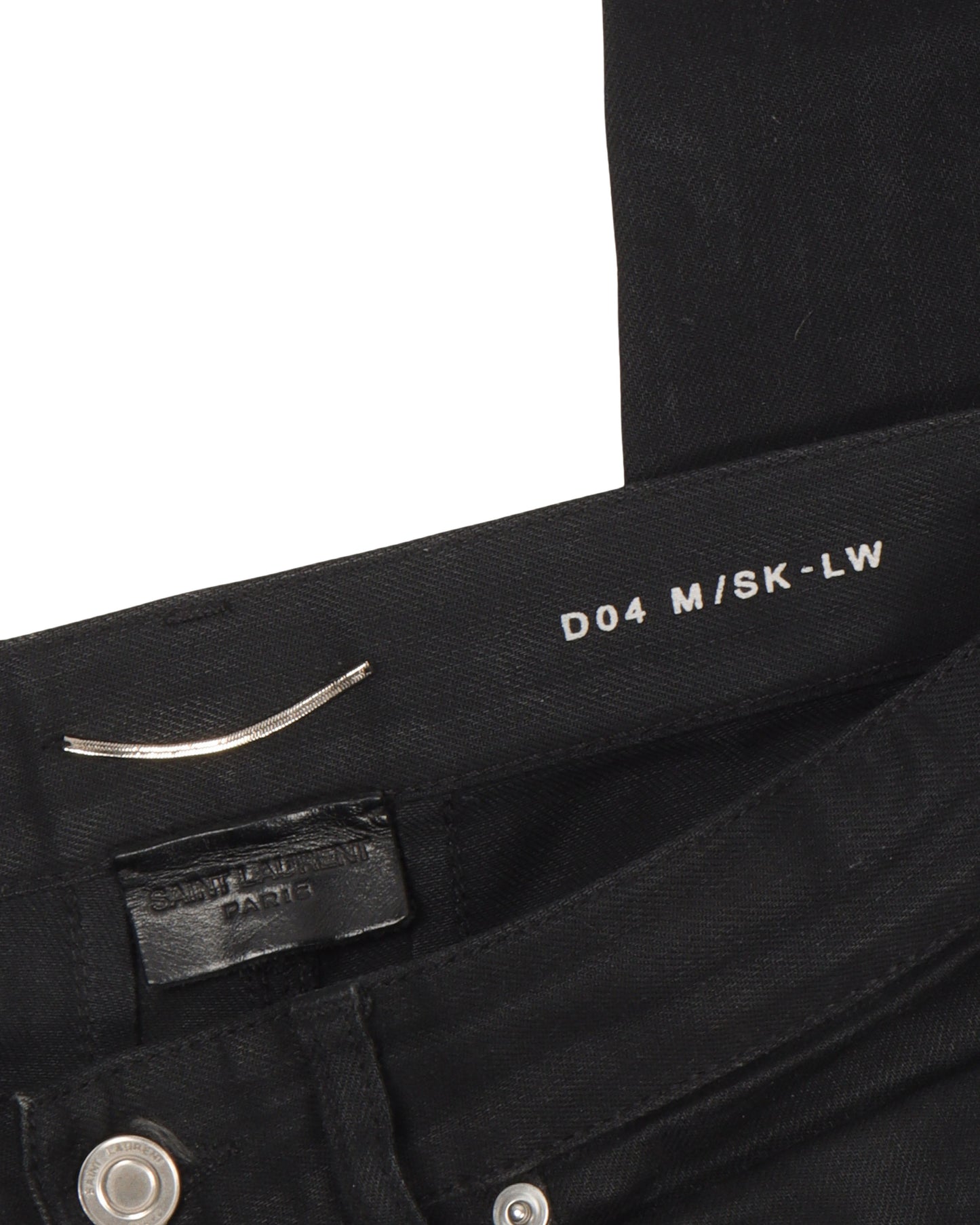 Leather Biker Jeans