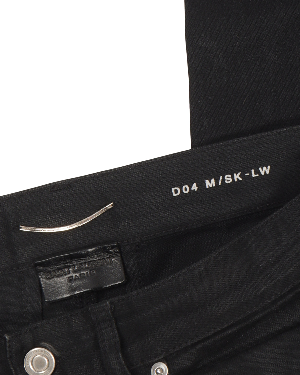 Leather Biker Jeans