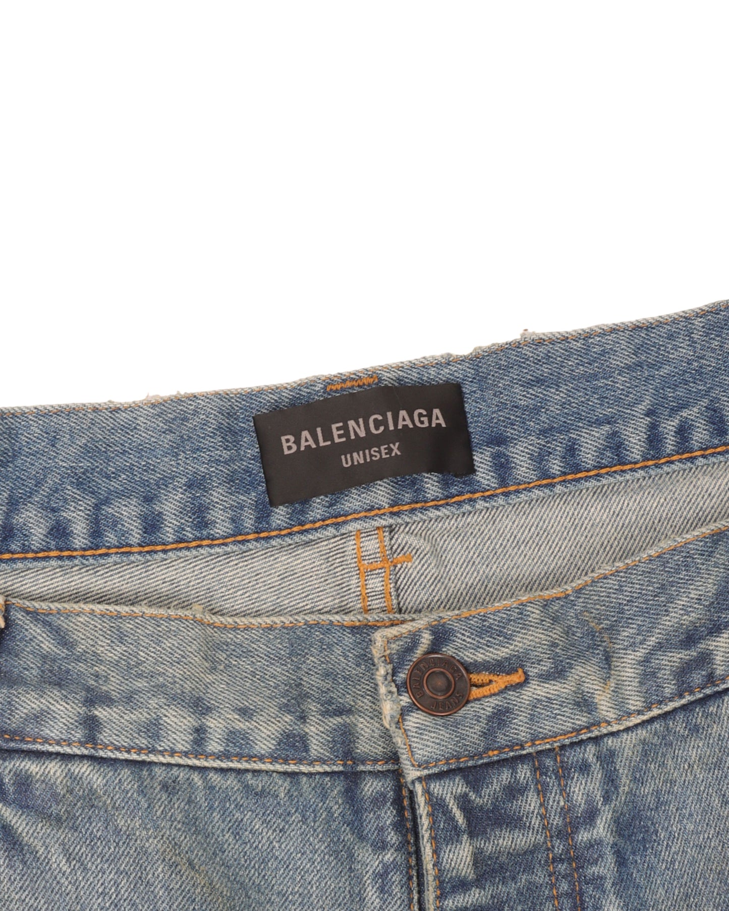 Distressed Baggy Jeans