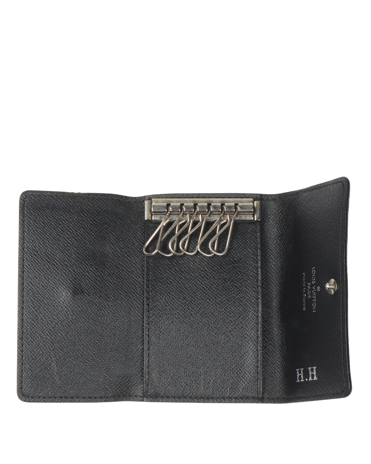 Damier Leather Keyholder