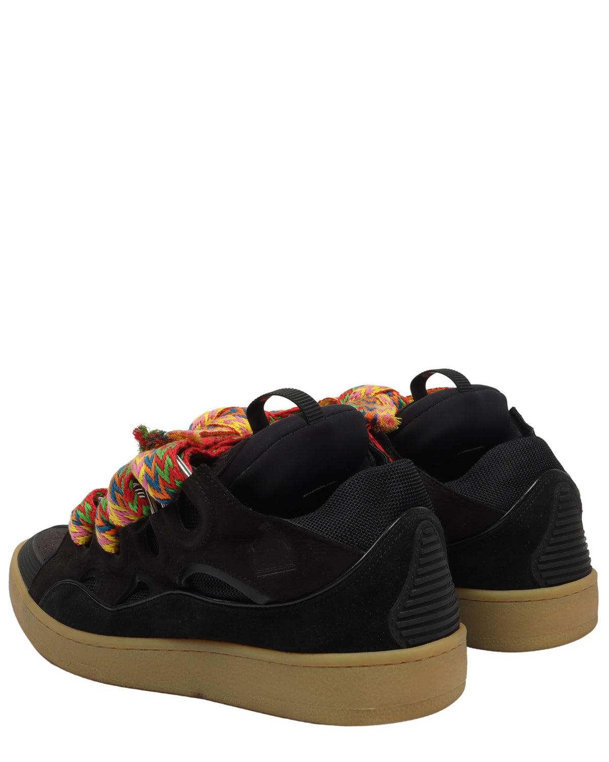 Leather Curb Sneaker