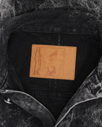 Oversized Acid Wash Denim Jacket