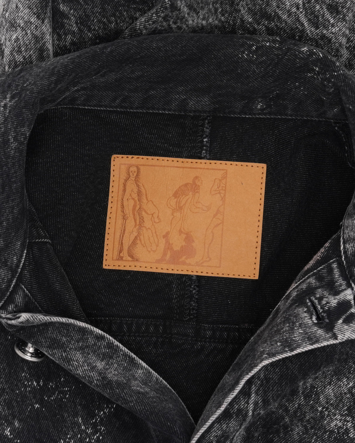 Oversized Acid Wash Denim Jacket