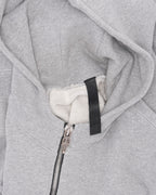 Plus Cross Patch Zip Up Hoodie