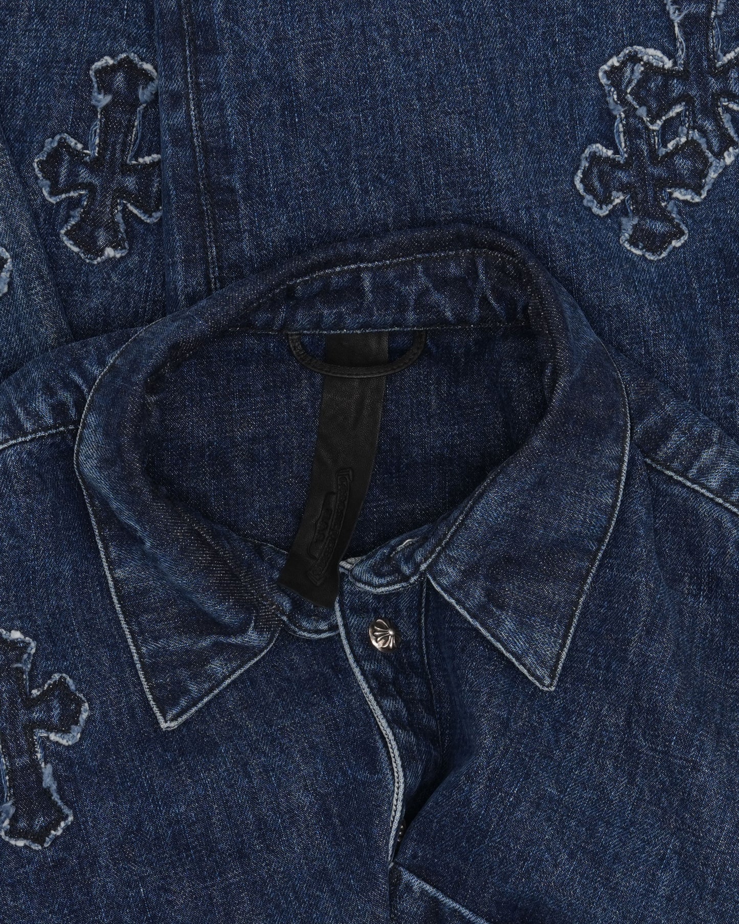 Denim Cross Patch Shirt