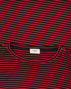 Knit Striped Long Sleeve T-Shirt
