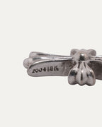 18k White Gold Diamond Baby Fat Pendant