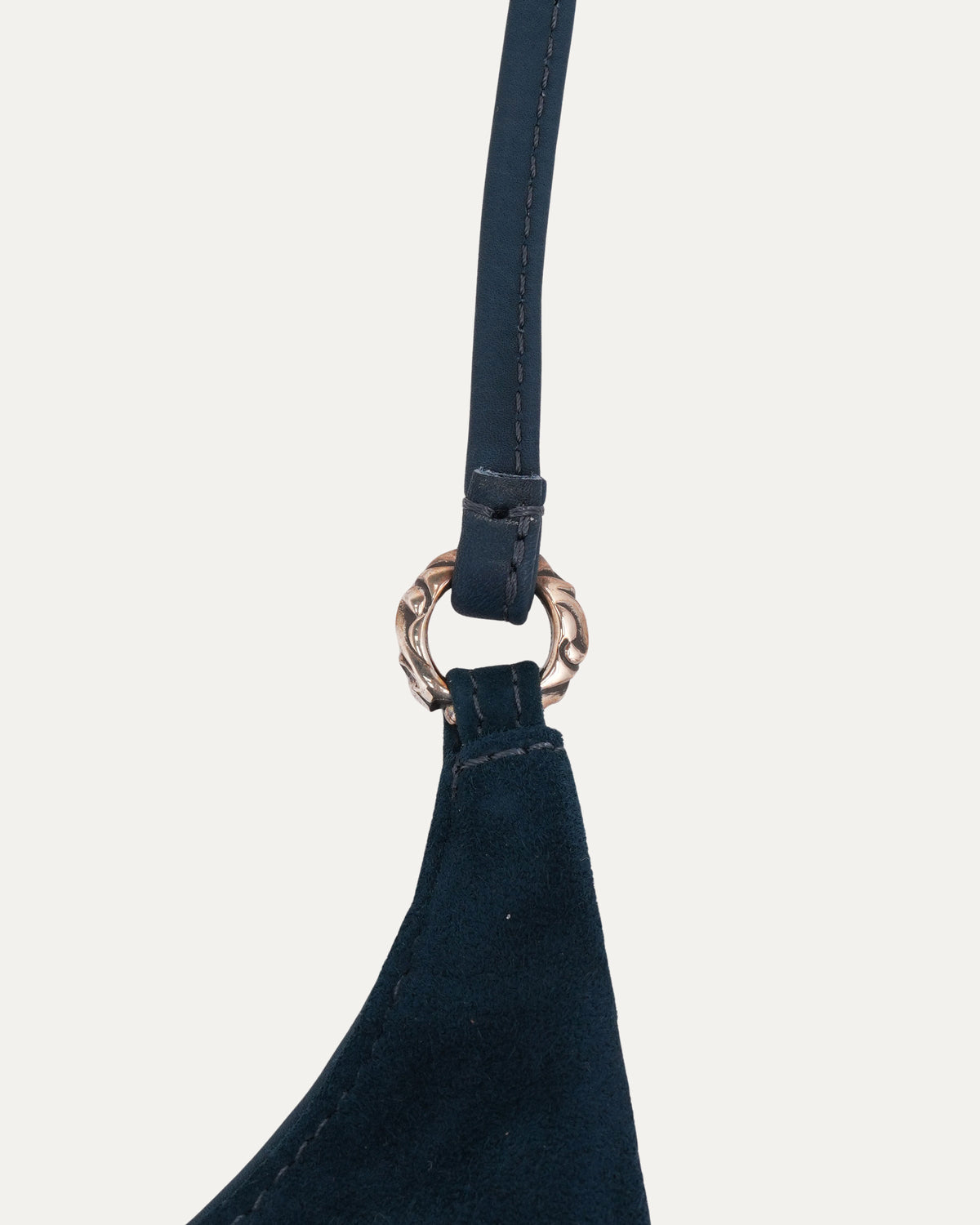 Dagger Embellished Suede Viv Bag