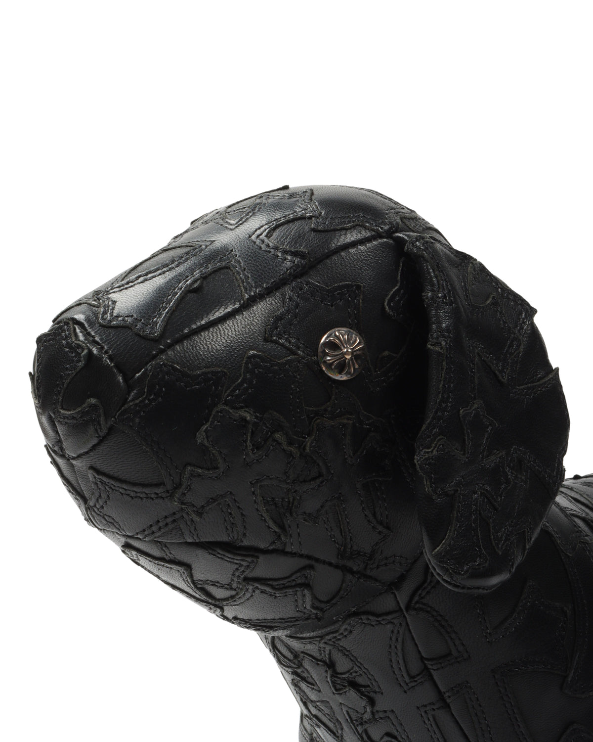 Leather Cross Patch Dog