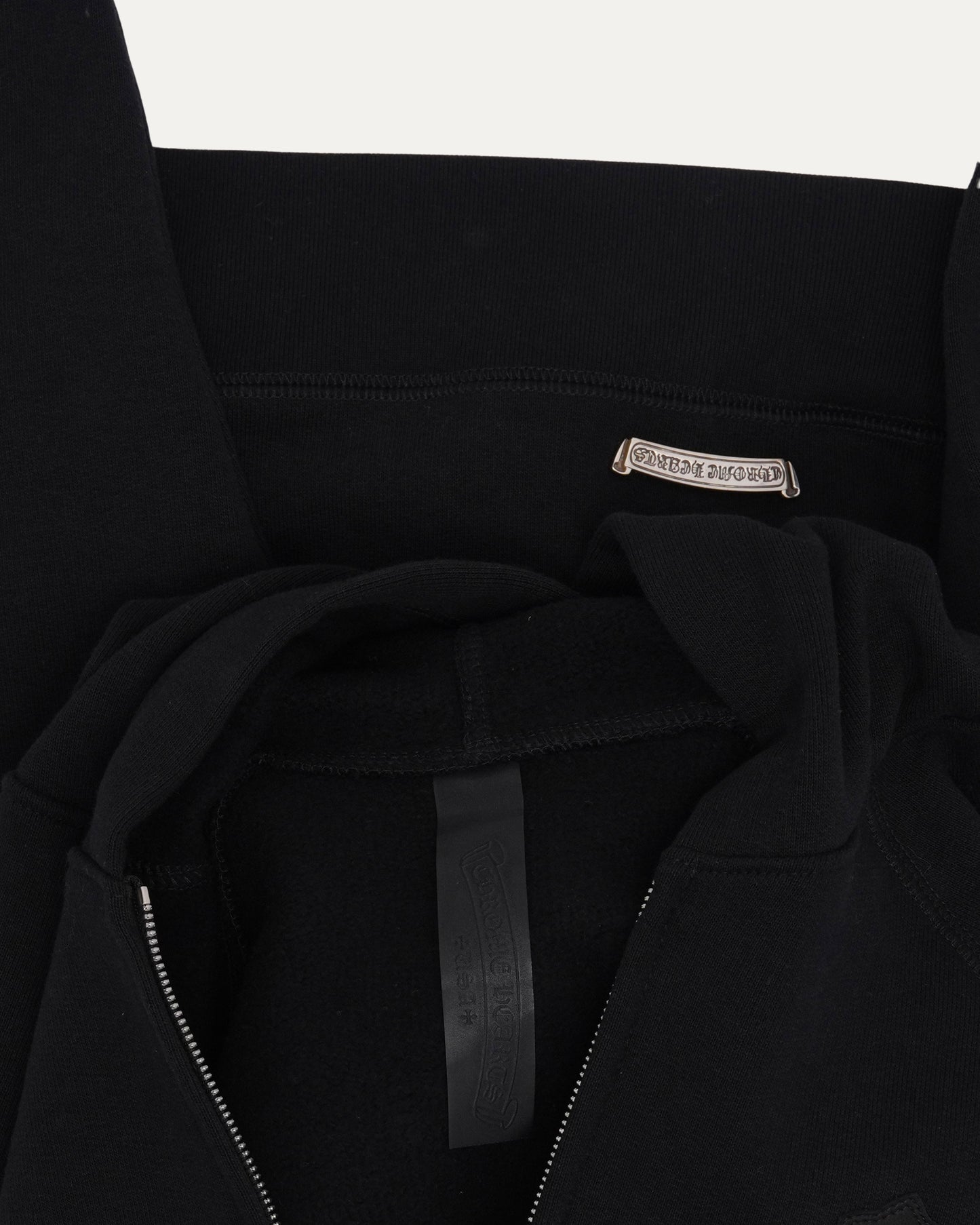 Paper Jam Cemetery Cross Patch Zip Up Hoode