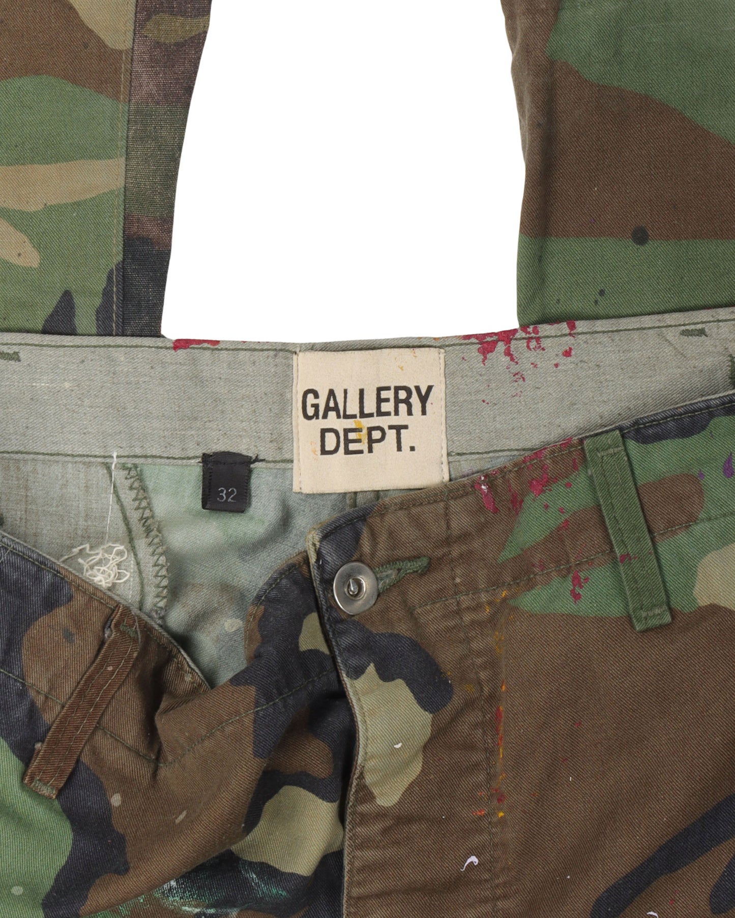 LA Flare Camo Cargo Pants