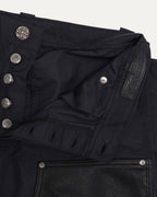 Nylon and Leather Double Knee Carpenter Pants