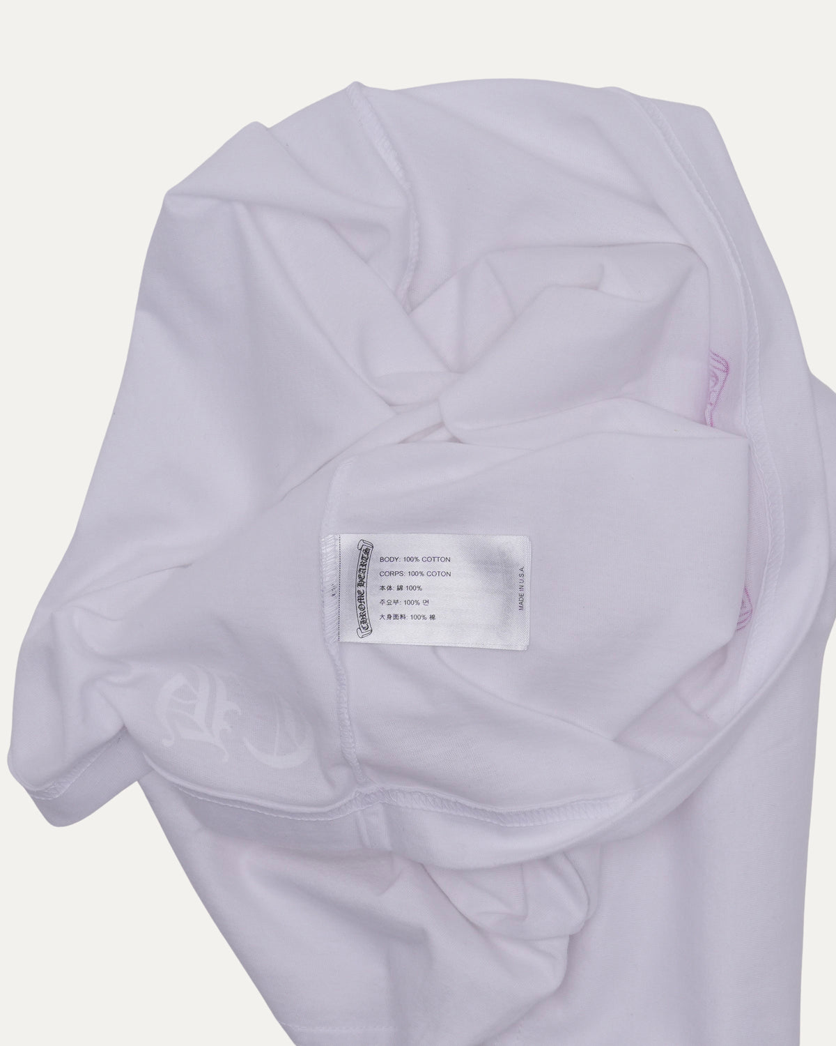 Neck Logo Long Sleeve Pocket T-Shirt
