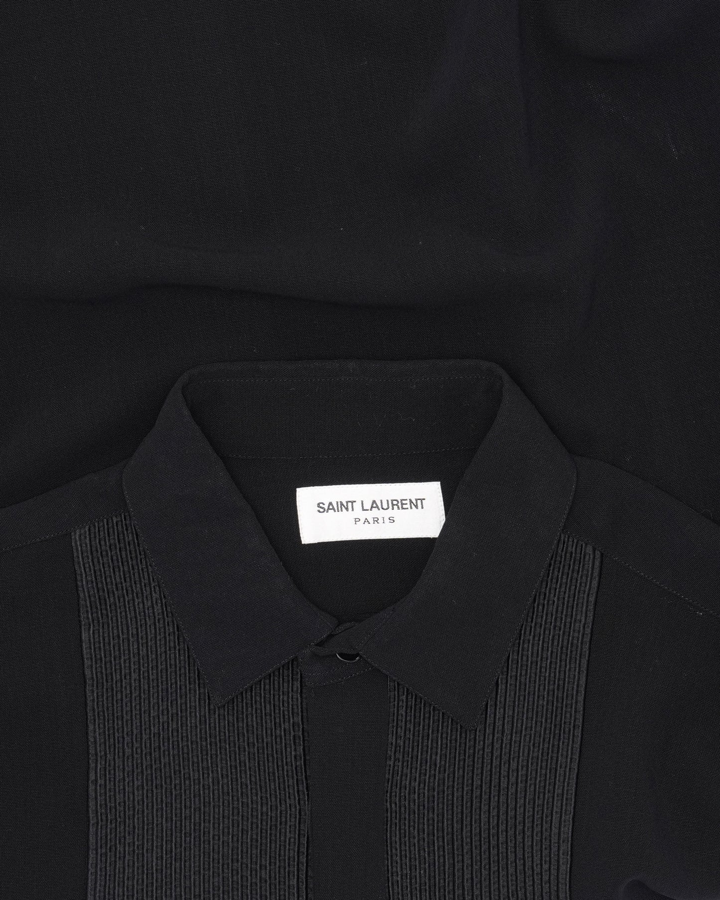 Wool Tuxedo Shirt