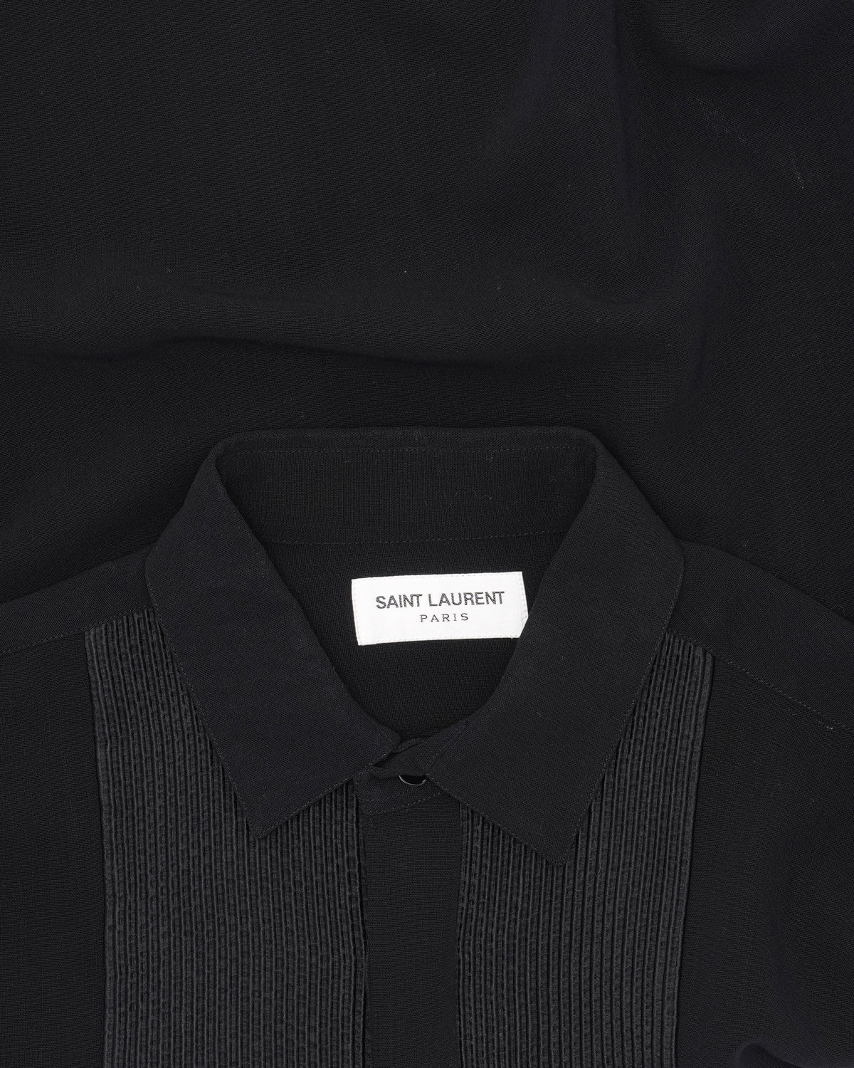 Wool Tuxedo Shirt