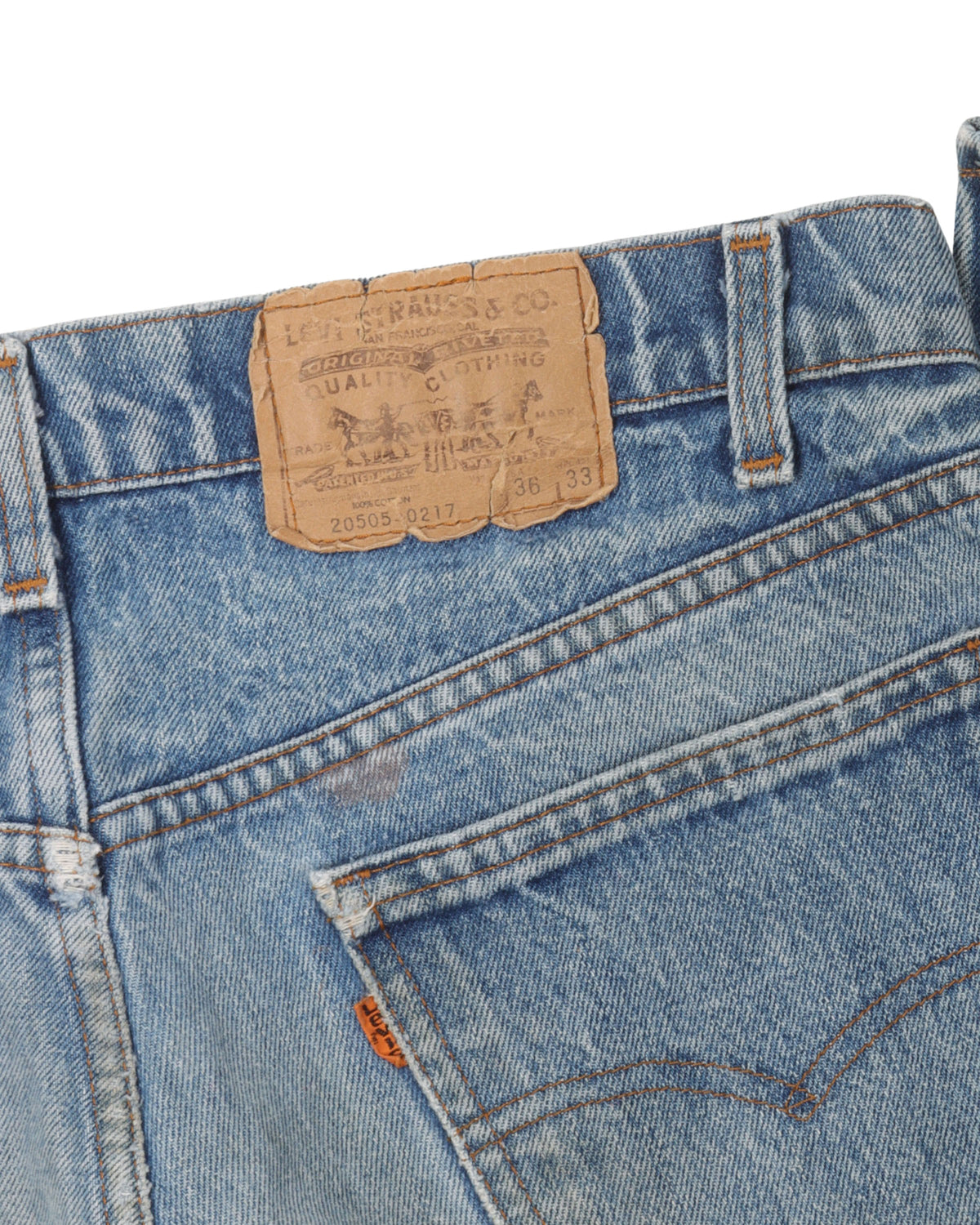 Levi's Orange Tab Jeans