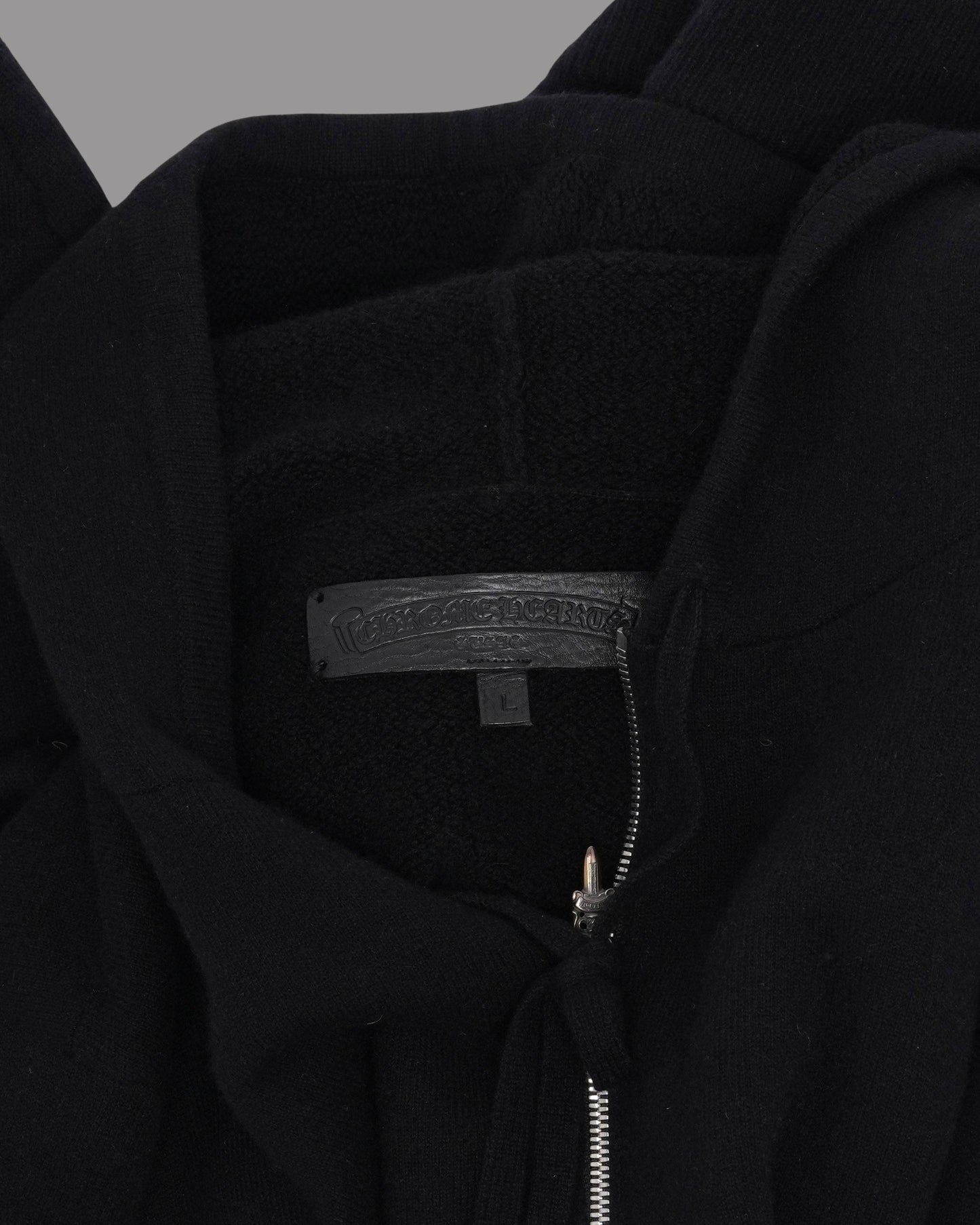 Life Sentence Cashmere Spell Out Zip Up Hoodie