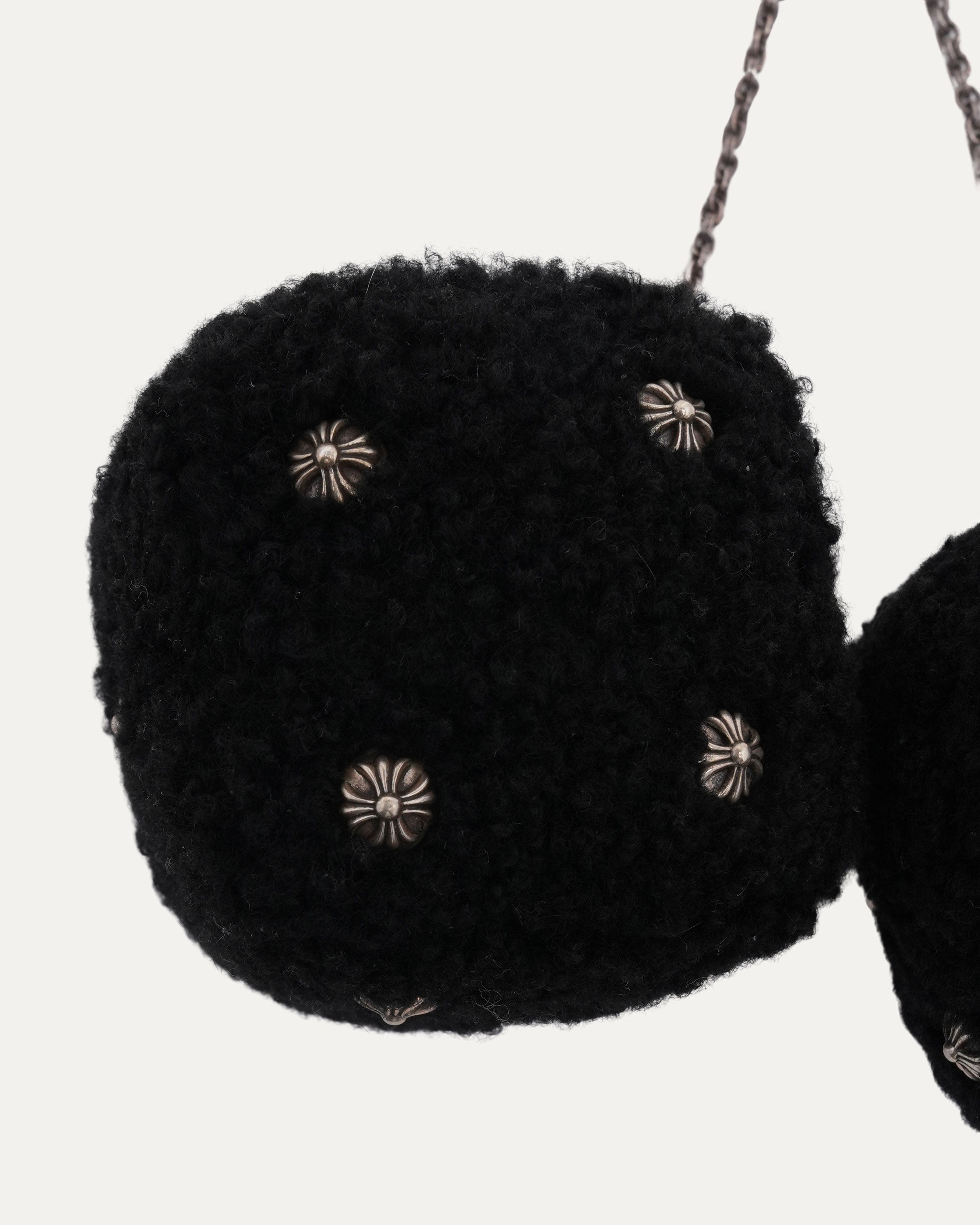 Chrome Hearts Large Fuzzy Dice – Justin Reed