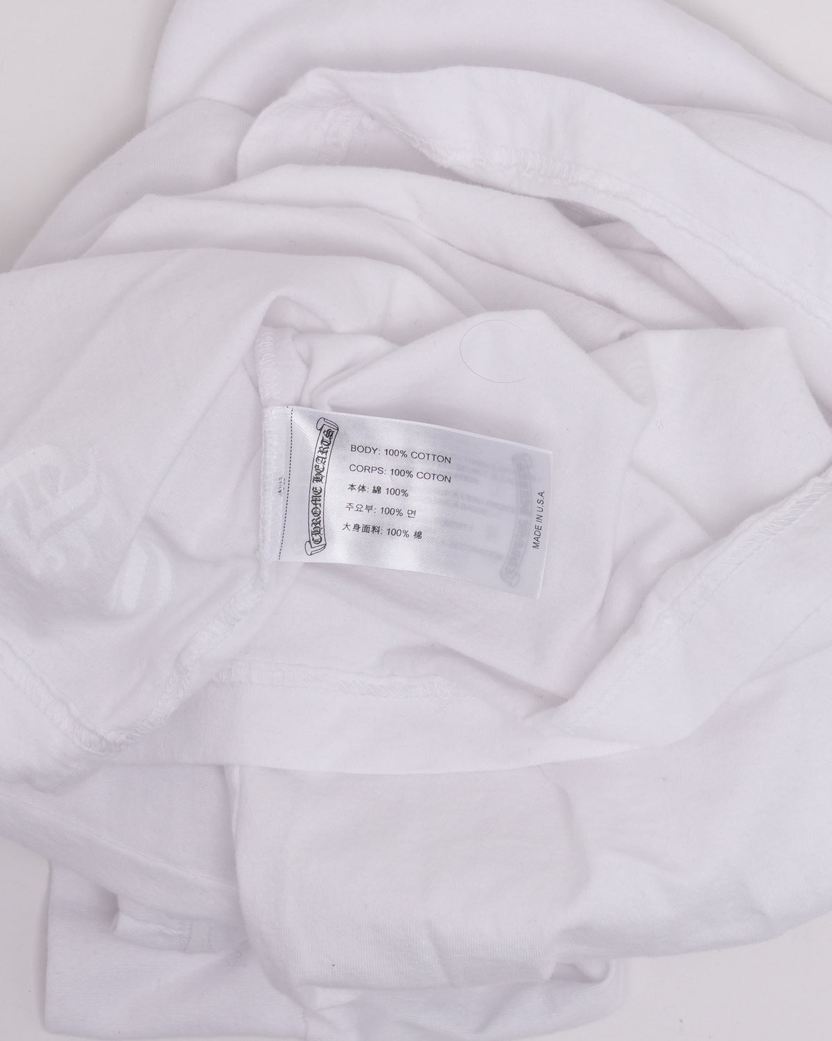 Scroll Logo Long Sleeve Pocket T-Shirt