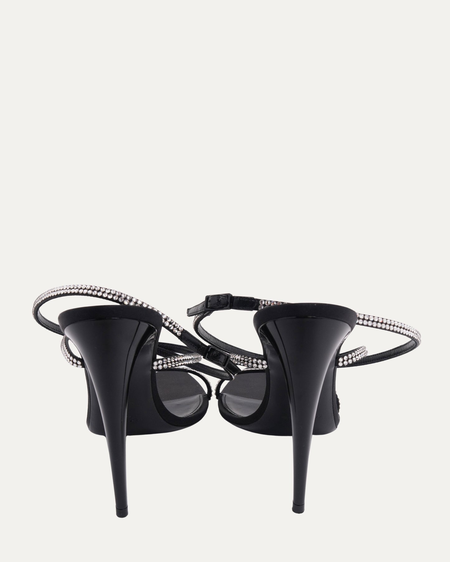 110mm Satine Crepe Sandals