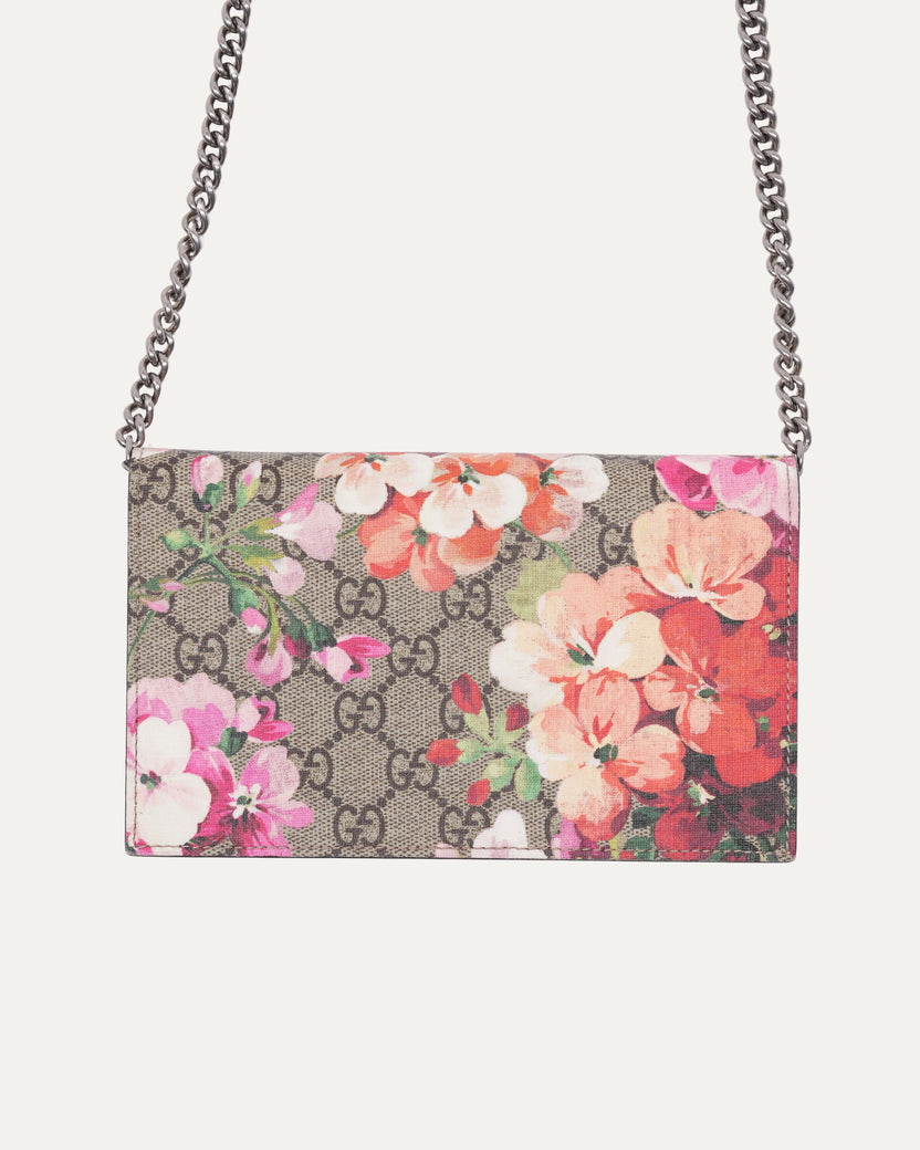 Floral Monogram Clutch Wallet