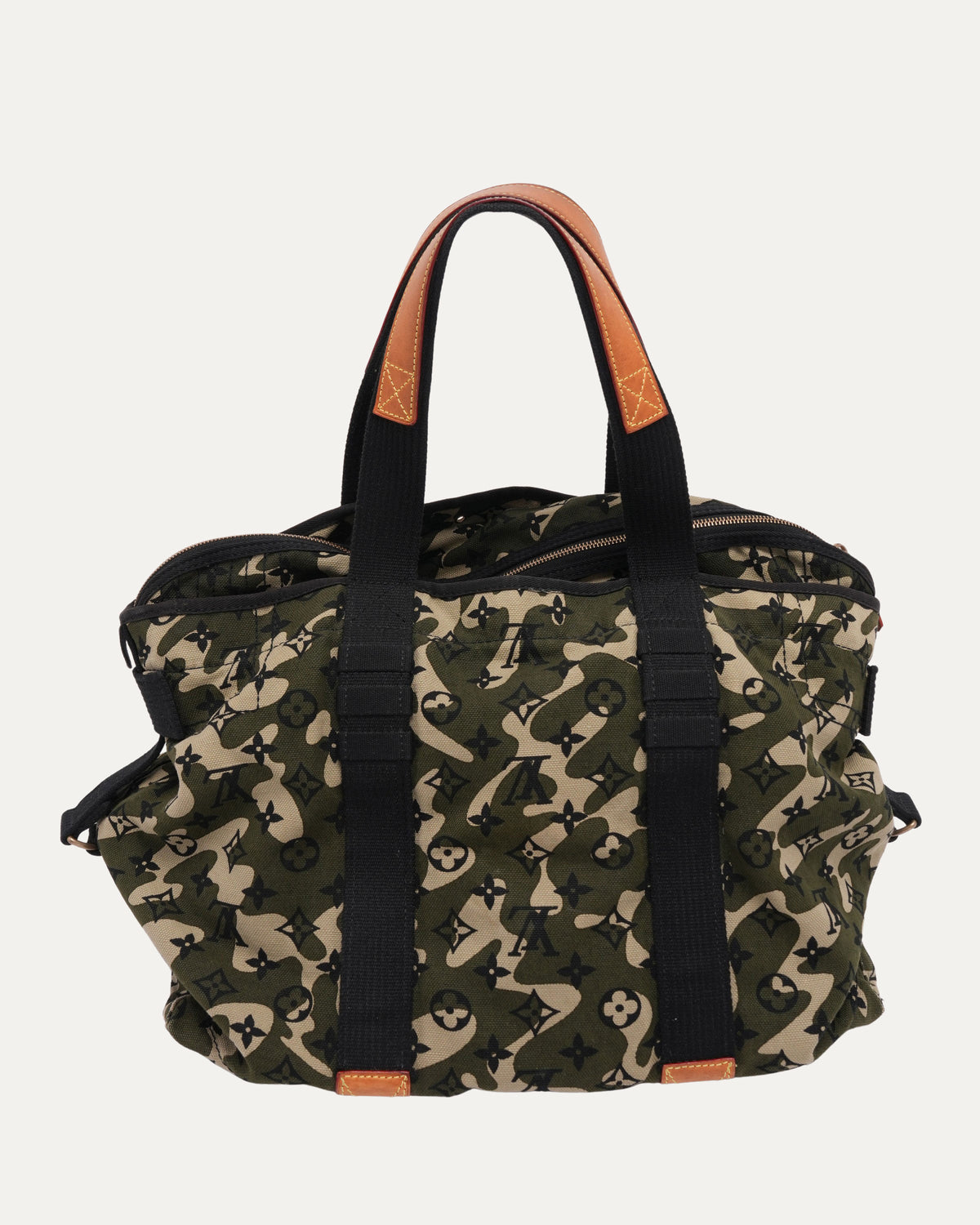 Takashi Murakami Monogramouflage Treillis Tote
