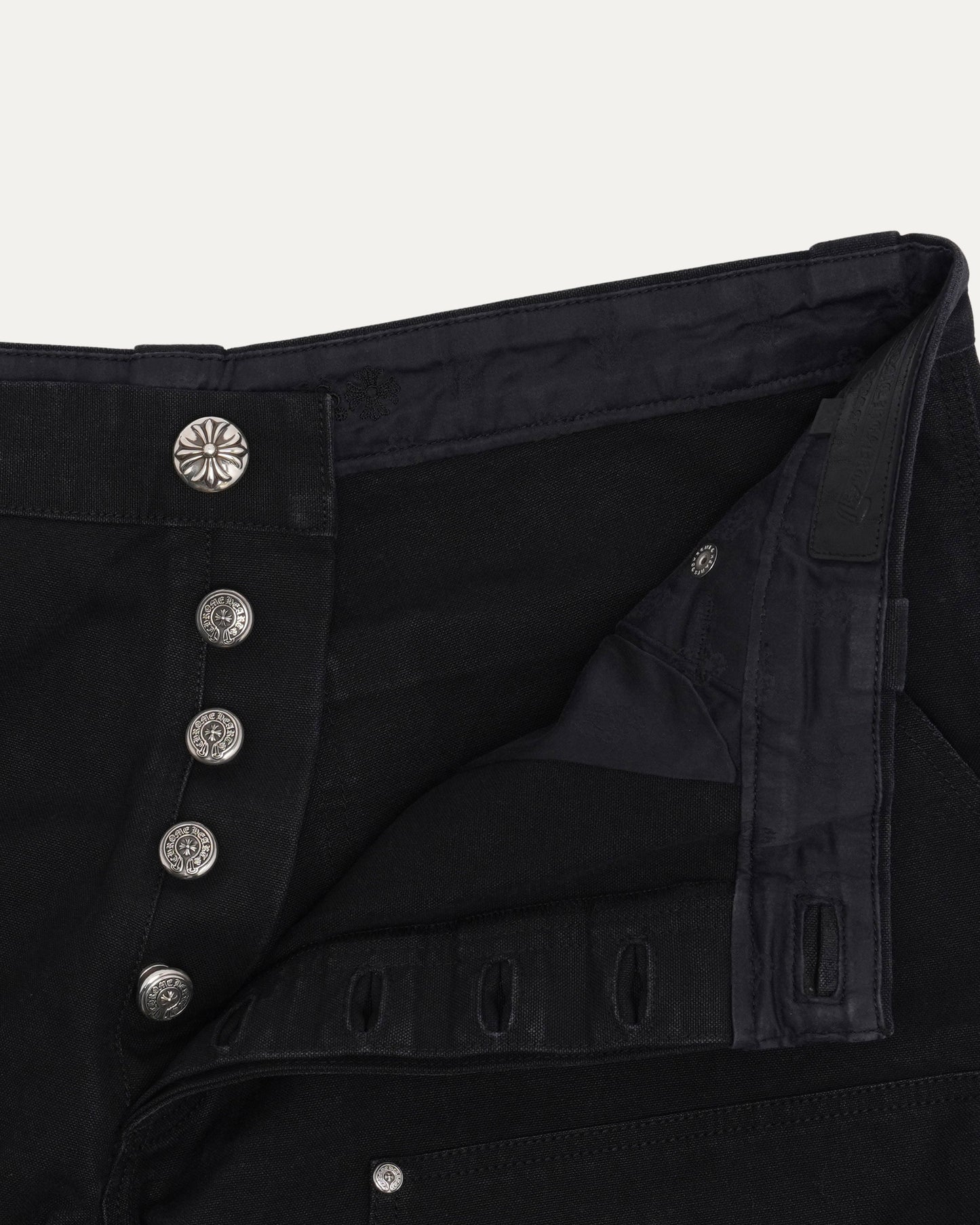 Cross Patch Double Knee Shorts