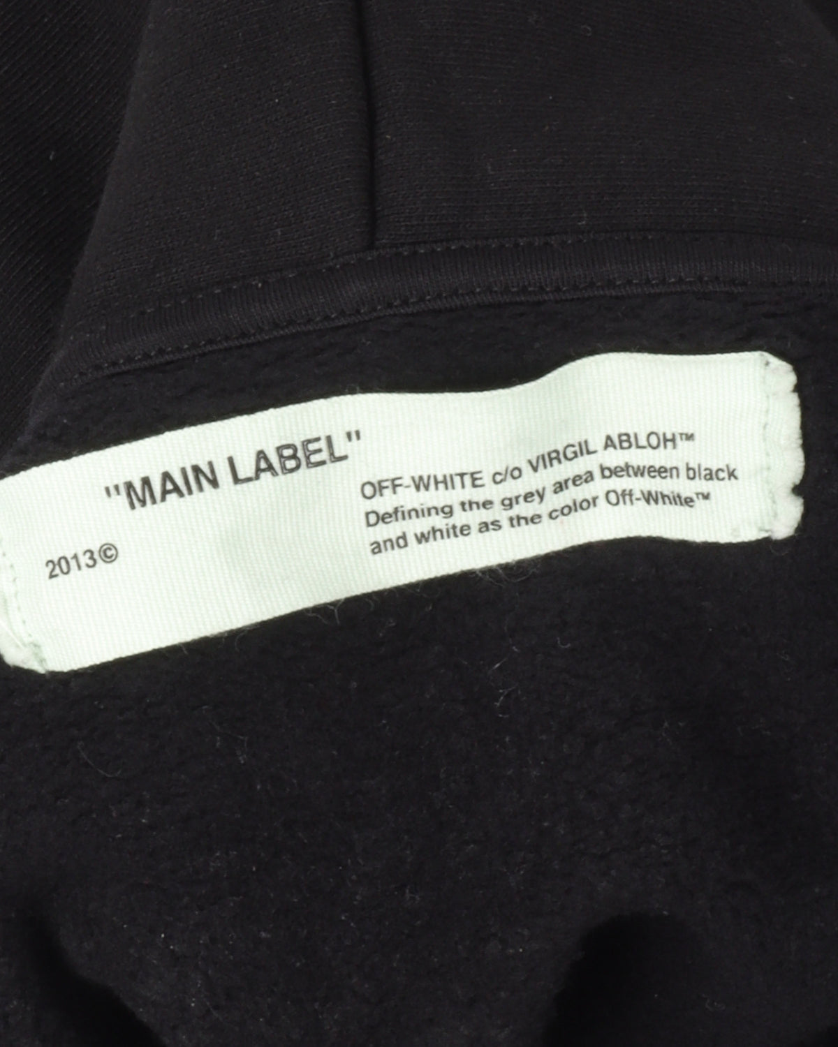 Graffiti Tape Logo Hoodie