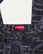Gonz Map Denim Painter Pant
