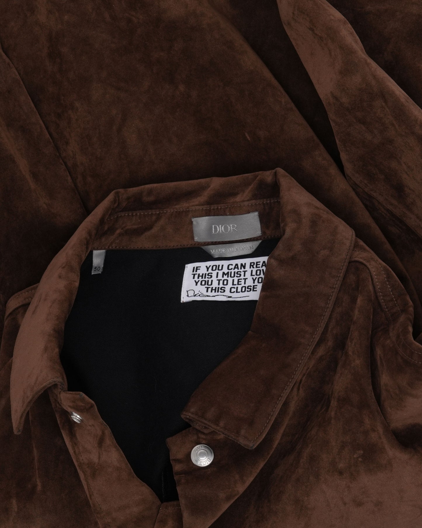 Cactus Jack Faux Suede Shirt