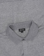 Linen-Silk Blend Polo