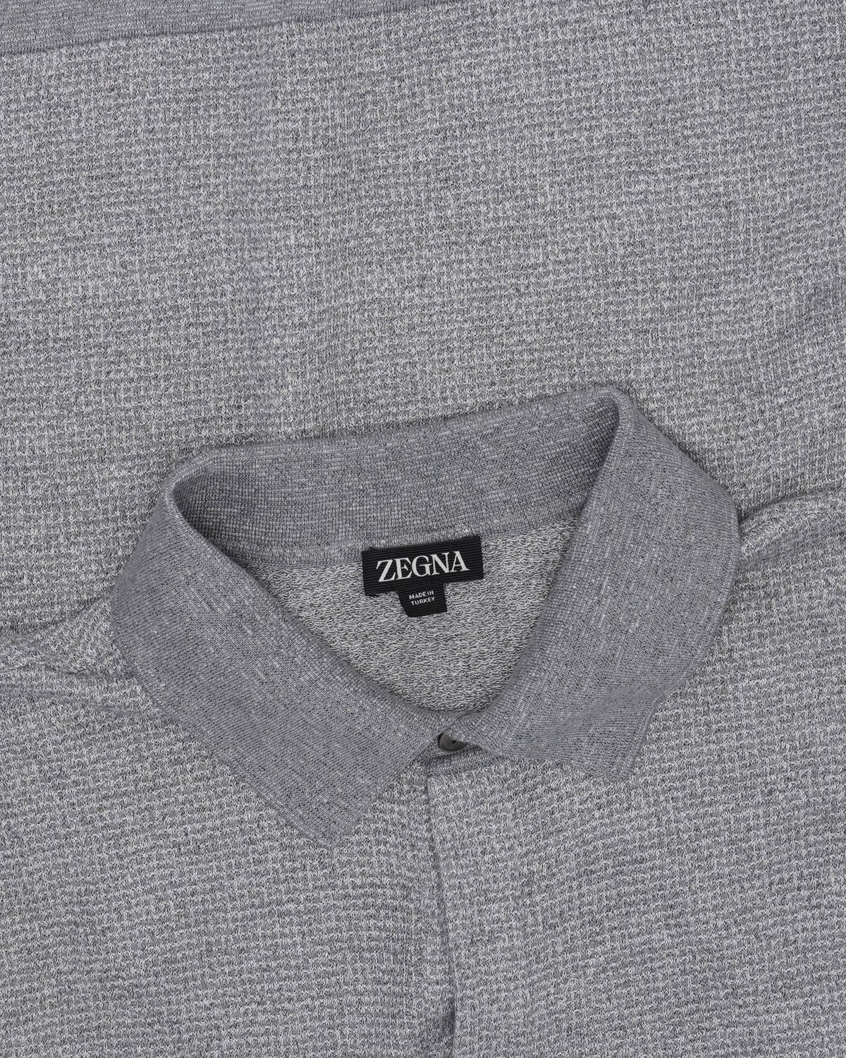 Linen-Silk Blend Polo