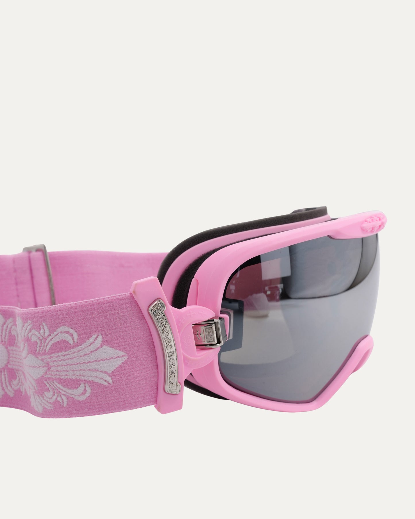 chrome hearts goggles Chrome Hearts Silver Morning Ski Goggles – Justin Reed