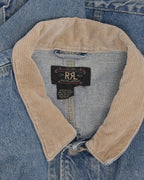 Corduroy Collar Denim Trucker Jacket