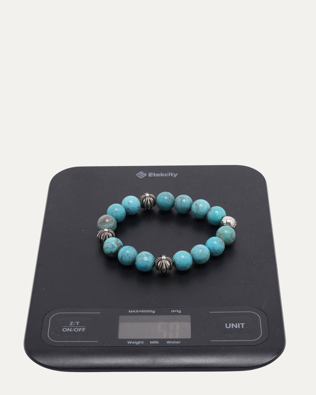 10mm Multi Charm Bead Bracelet