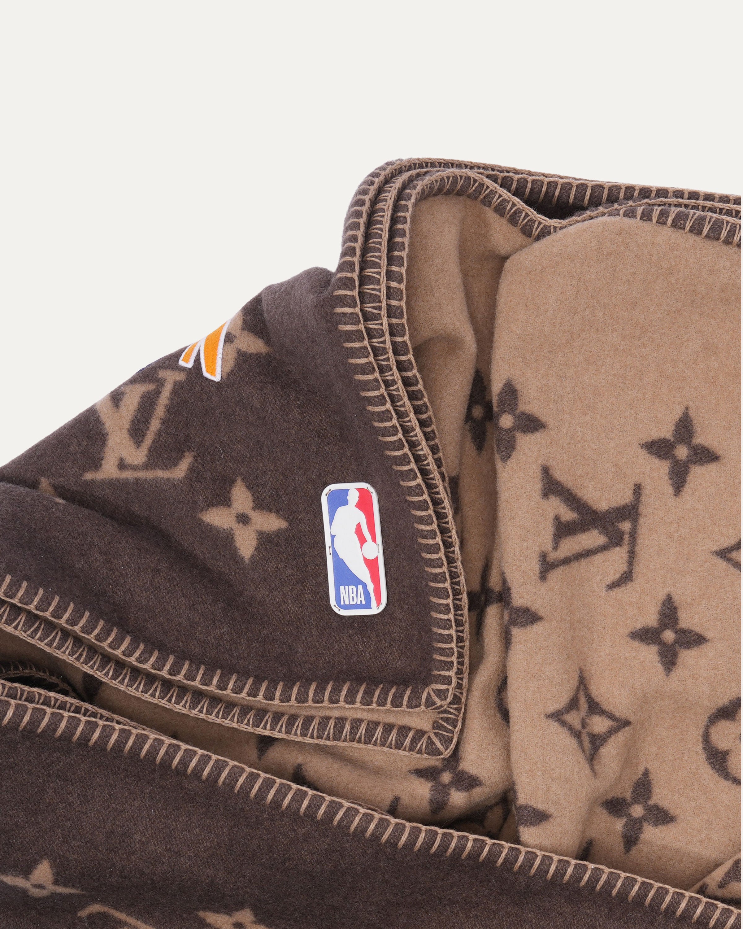 NBA Letters Monogram Blanket