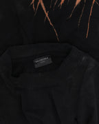 Upside Down Paris Moon Distressed T-Shirt