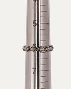 Tiny E Band Ring