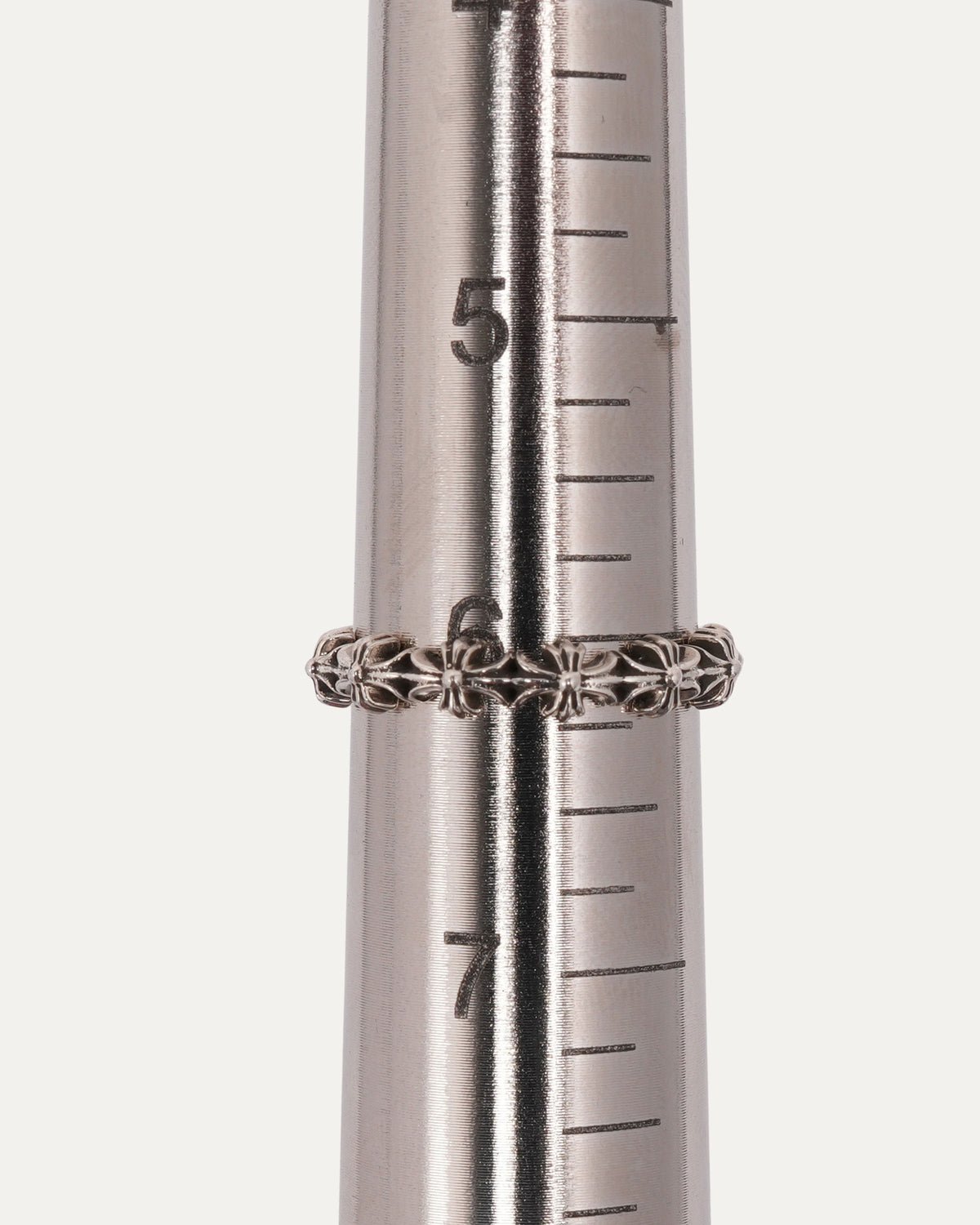 Tiny E Band Ring