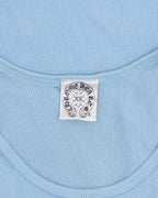 Rhinestone Embellished Horseshoe Logo Tank Top