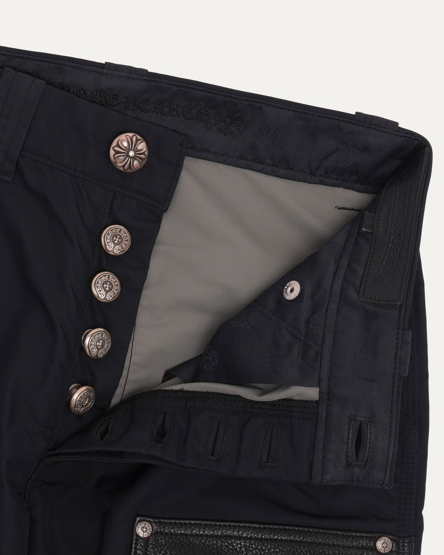 Nylon Leather Double Knee Carpenter Pants
