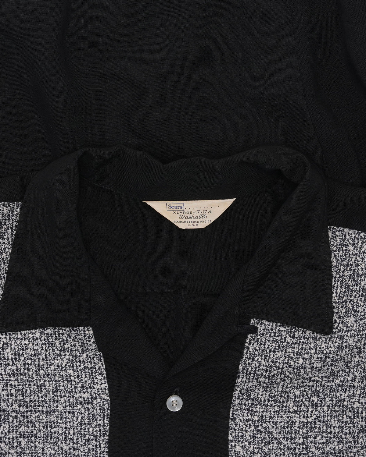Sears Two Tone Button Up Shirt