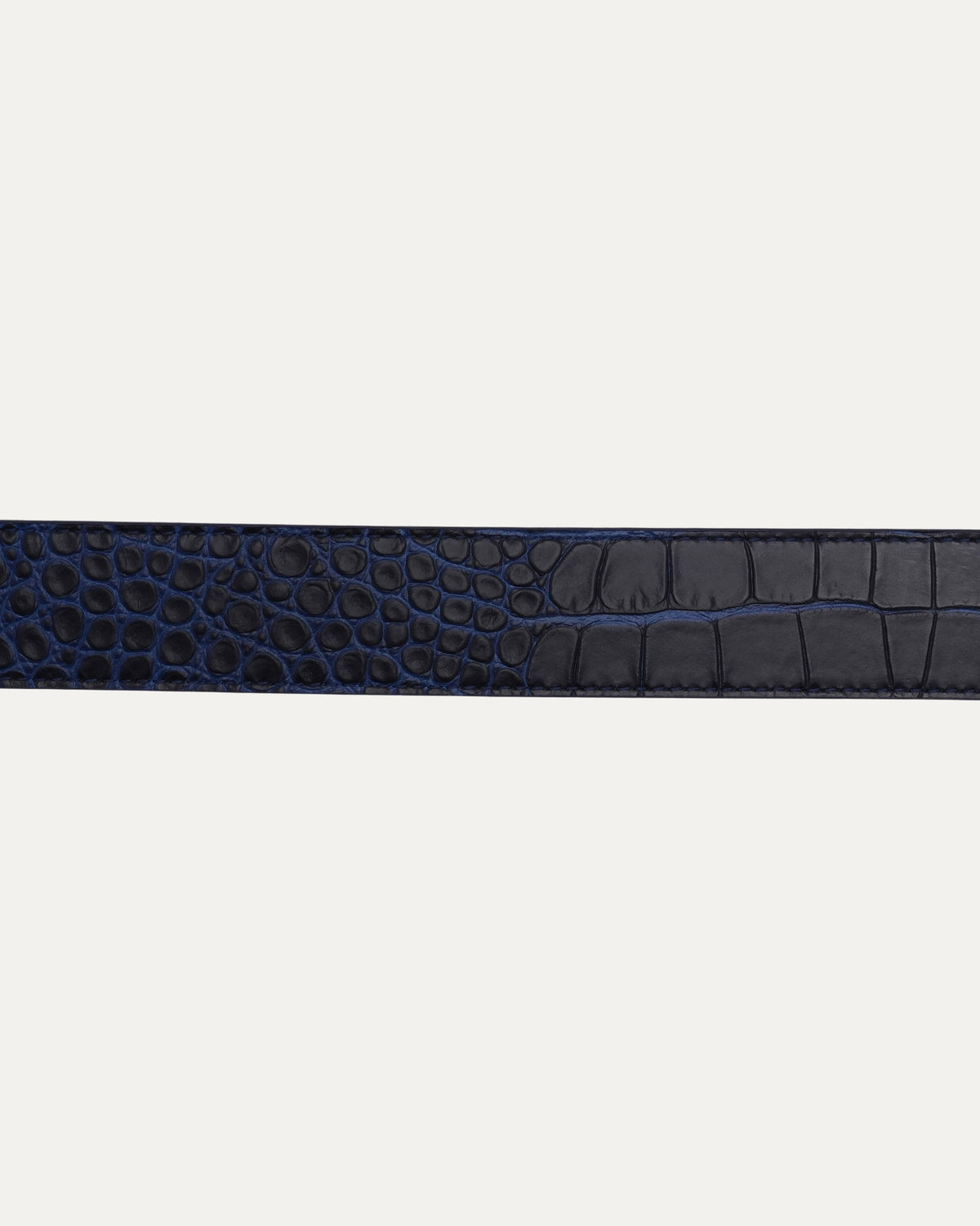 Crocodile Embossed Double B Belt